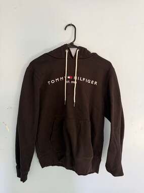 Men's Tommy Hilfiger Embroidered Logo Pullover Hoodie(ALL 3)
